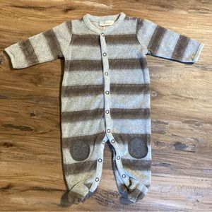 Miniclasix Gray and Brown Striped Sleeper